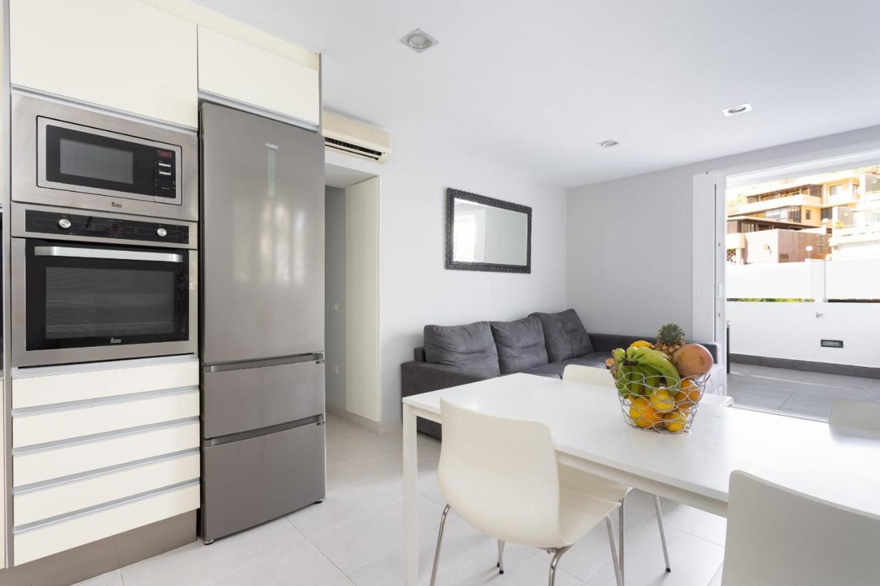 Luxury Frontline Poris De Abona Villa Luaran gambar