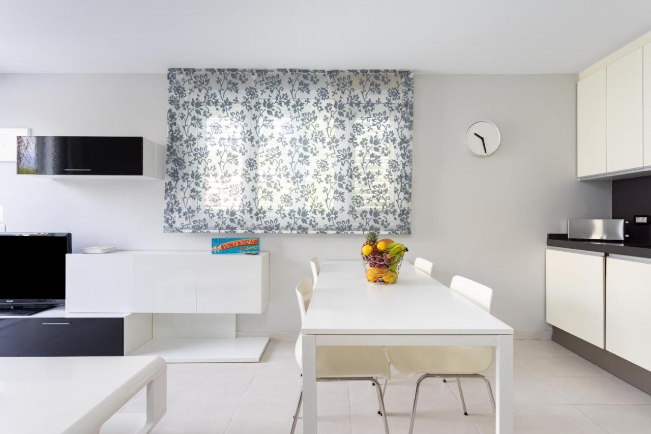 Luxury Frontline Poris De Abona Villa Luaran gambar