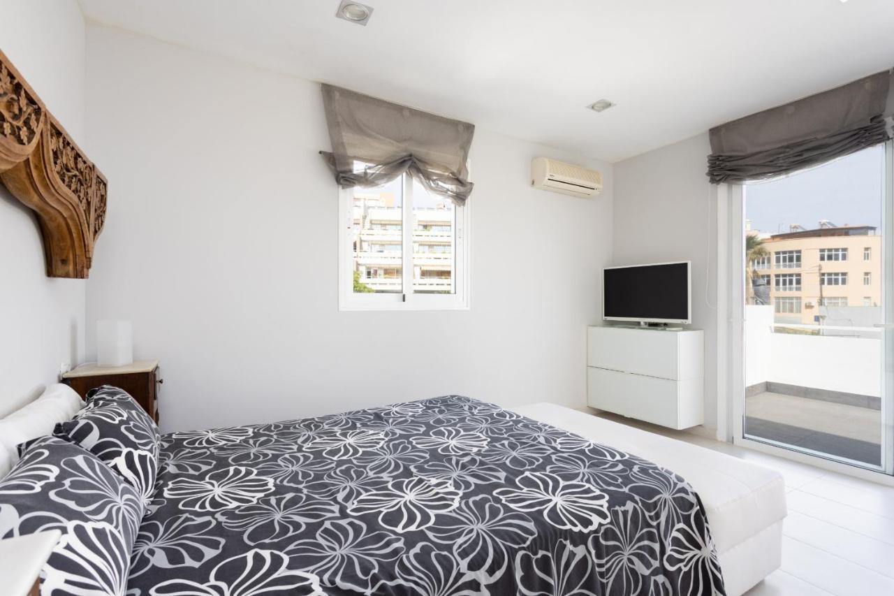 Luxury Frontline Poris De Abona Villa Luaran gambar